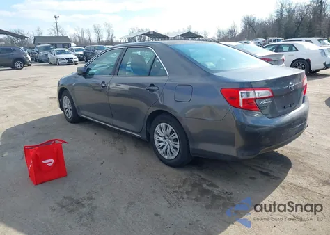 2012 Toyota Camry Le from USA, damaged, VIN 4T1BF1FK0CU089650